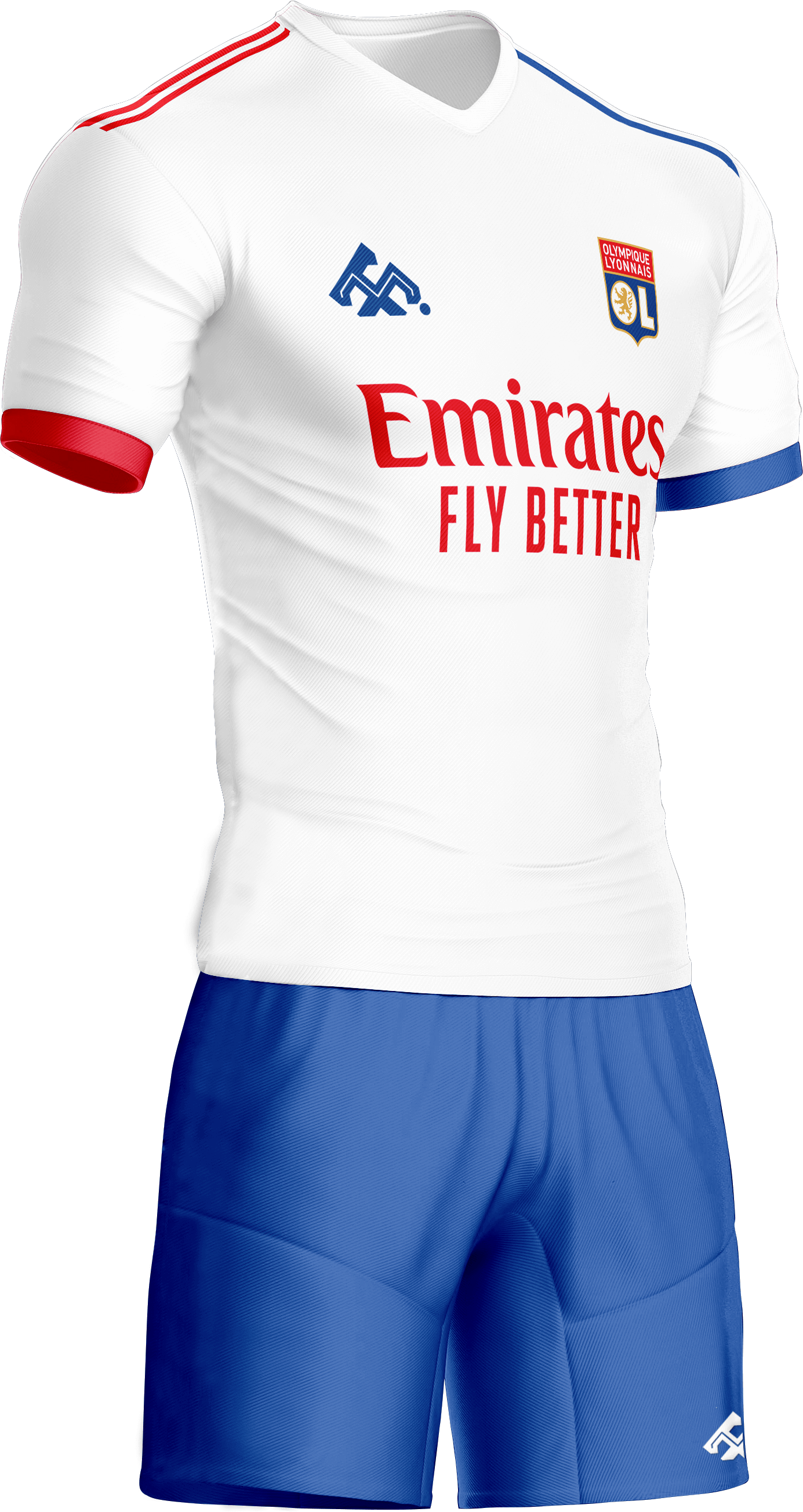 Uniforme Olympique de Lyon Local